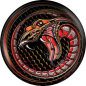 Preview: Bowlingball - Bowlingkugel - VIZ-A-Ball - Snake Glow