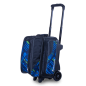 Preview: Bowling bag - Brunswick - Punisher Double Roller - blue/green