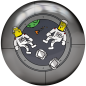 Preview: Bowlingball - Bowlingkugel - VIZ-A-Ball  - Astro Nuts