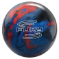 Preview: Bowlingball - Bowlingkugel - Brunswick - Fury - Red/Blue/Black
