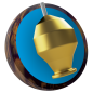 Preview: Bowling Ball - Ebonite - Fireball - Purple/Gold