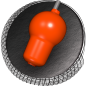Preview: Bowlingball - Hammer - RAW - Orange/Black