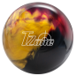 Preview: Bowlingball - Bowlingkugel - Brunswick - T Zone Polyester Ruby/Black/Gold