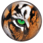Preview: Bowlingball - Bowlingkugel - VIZ-A-Ball - Tiger