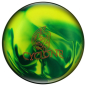 Preview: Bowlingball - Bowlingkugel - Ebonite - Cyclone - Green/Yellow Pearl