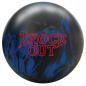 Preview: Bowlingball - Bowlingkugel - Brunswick -  Knock Out - black/blue