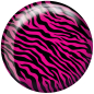 Preview: Bowlingball - Bowlingkugel - VIZ-A-Ball  Pink Zebra