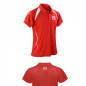 Preview: Bowlingshirt - BRUNSWICK - POLO - red/white