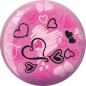 Preview: Bowlingball - Bowlingkugel - VIZ-A-Ball - Hearts