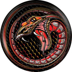 Bowlingball - Bowlingkugel - VIZ-A-Ball - Snake Glow