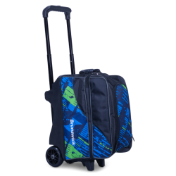 Bowling bag - Brunswick - Punisher Double Roller - blue/green