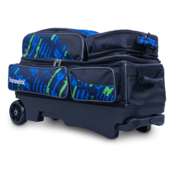 Bowlingtasche - Brunswick - Punisher Triple Roller - blue/green