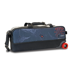 Bowlingbag -  Hammer - Dye Sub Slim Triple Tote Black Widow