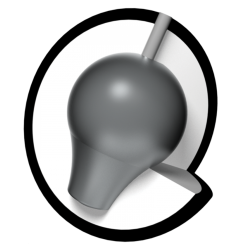 Bowlingball - Bowlingkugel - Brunswick - Rhino - Purple/Black