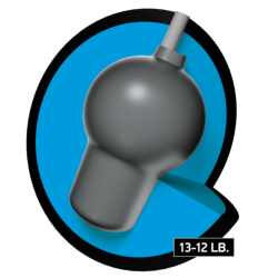 Bowling Ball - Brunswick - Danger Zone - Purple Ice