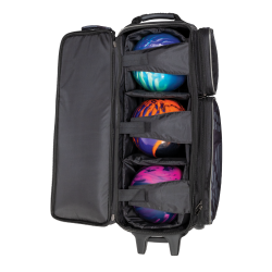 Bowlingtasche - Brunswick - Punisher Triple Roller - blue/green