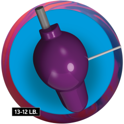 Bowlingball - Bowlingkugel - Radical - Deep Impact