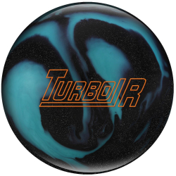 Bowlingball - Ebonite - Turbo/R - Black Sparkle Aqua