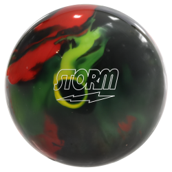 Preview: Bowlingball - Bowlingkugel - Storm - Spot On - Black/Yellow/Red