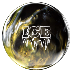 Bowlingball - Bowlingkugel - Storm - Ice - Black/White/Gold