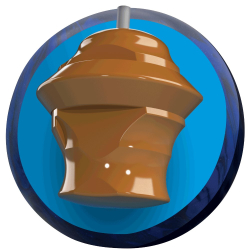 Preview: Bowling Ball - Track - Kinetic Cobalt