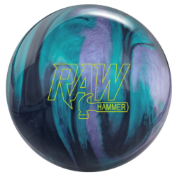 Bowling Ball - Hammer - RAW - Black/Purple/Teal