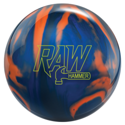 Bowling Ball - Hammer - RAW - Blue/Black/Orange