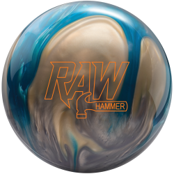 Bowlingball - Hammer - RAW - Blue/Silver/White