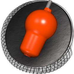 Preview: Bowlingball - Hammer - RAW - Black