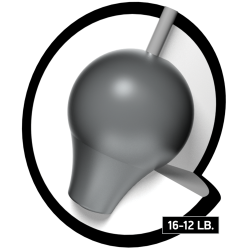 Bowlingball - Bowlingkugel - Brunswick - Rhino - carbon/lime/silver