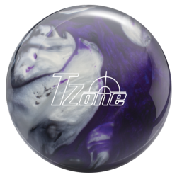 Bowlingball - Bowlingkugel - Brunswick - T Zone Polyester Black/Purple/Silver