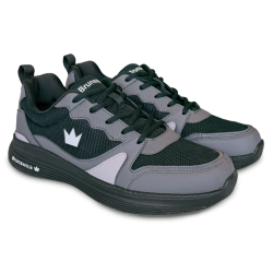 Preview: Bowlingschuhe - Brunswick - Outback black/grey