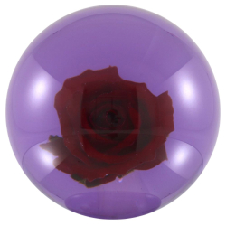 Bowlingball - Bowlingkugel - Clearball - Red Rose