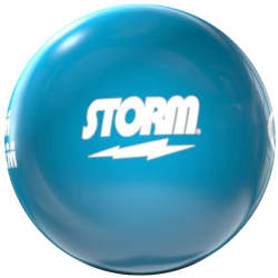 Bowlingball - Clear Storm - Electric Blue