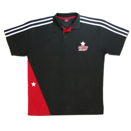 Bowlingshirts - Polo-Shirt Roto Grip rot/schwarz