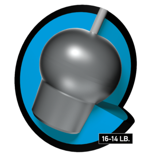 Bowling Ball - Brunswick - Danger Zone - Purple Ice