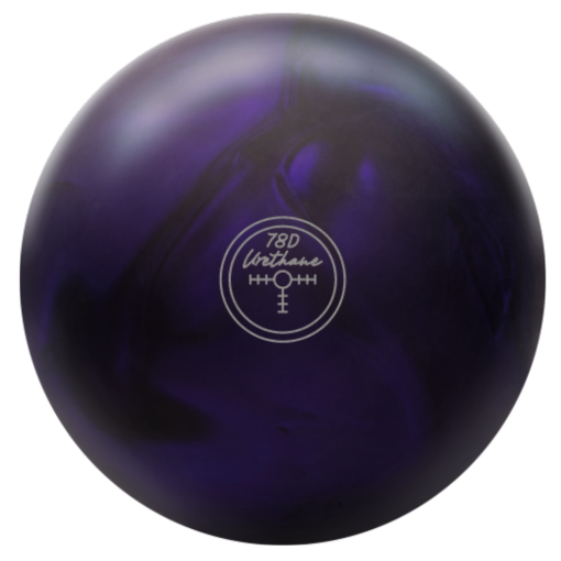 Bowlingball - Hammer - Purple Pearl Urethane 78D
