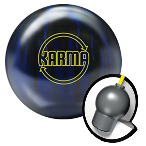 Brunswick - Karma black / blue solid