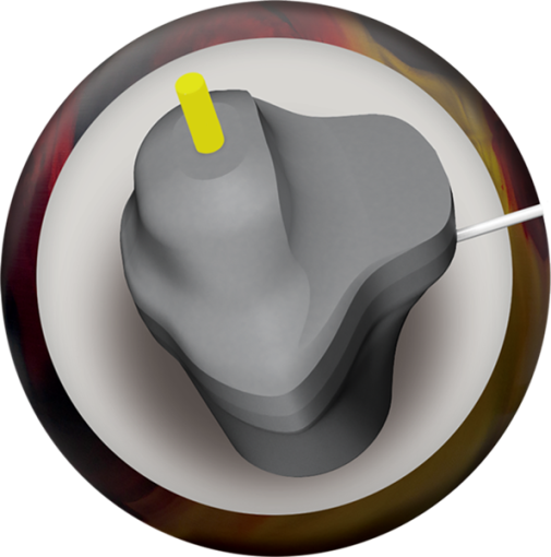 Bowlingball - Brunswick - Cutting Edge Pearl