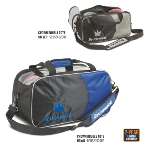 Bowlingtasche - Brunswick - Crown Double Tote