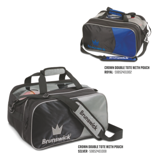 Bowlingtasche - Brunswick - Tournament Double Tote mit Schuhfach