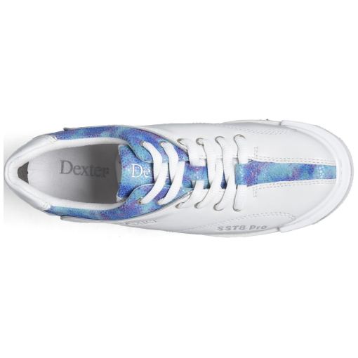 Bowlingschuhe - Dexter - SST 8 Pro Womens - WHITE/BLUE TIE DYE