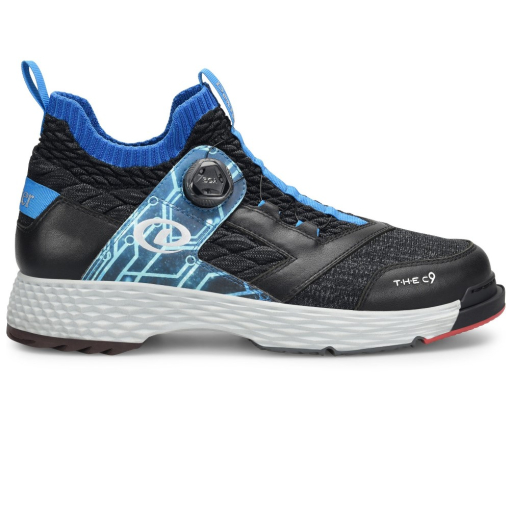 Bowlingschuhe - Dexter - THE C9 SIDEWINDER BOA BLACK/GREY/BLUE