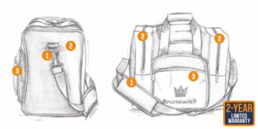 Bowlingtasche - Brunswick - Edge single Tote
