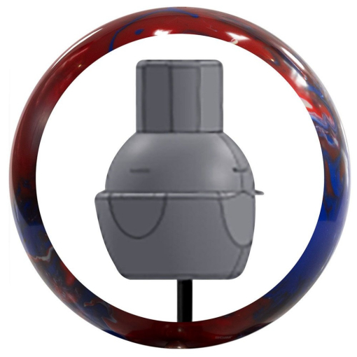 Bowlingball - Bowlingkugel - Pro Bowl - Undercover - Red / White / Blue Pearl