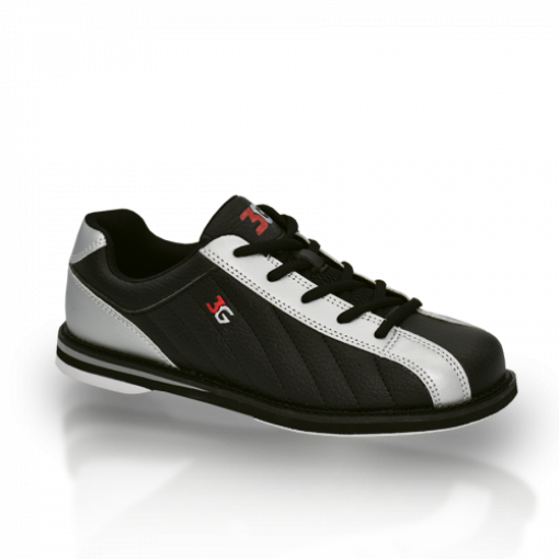Bowling shoes - 3G - KICKS Unisex - black/silver