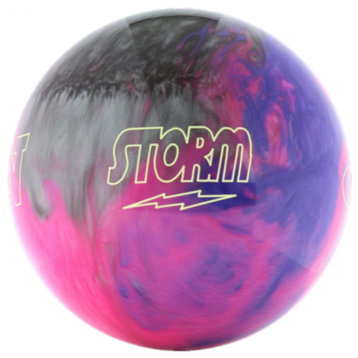Bowlingball - Bowlingkugel - Storm - Spot On - pink/purple/silver