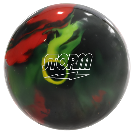 Bowling Ball - Storm - Spot On - Black/Yellow/Red