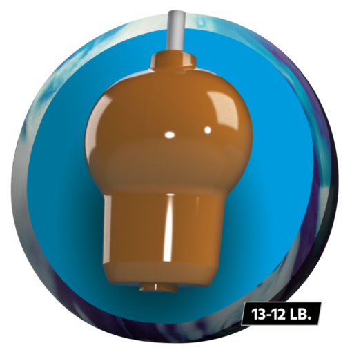 Bowling Ball - Track - Kinetic Sapphire Ice