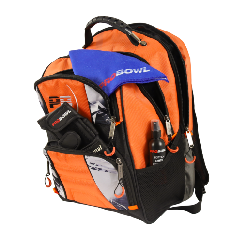 Bowlingzubehör - ProBowl - Backpack - Black/Orange